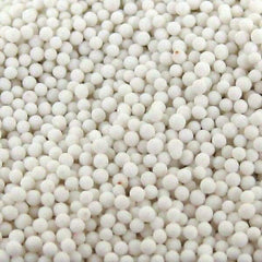 Raytech - Ceramic Carrier, Ball Shaped Ceramic Abrasive Media - Dry Operation, 6mm Diam x 6mm High Base - Americas Industrial Supply