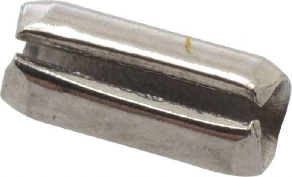Value Collection - 5/64" Diam x 3/16" Long Slotted Spring Pin - Grade 18-8 Stainless Steel - Americas Industrial Supply