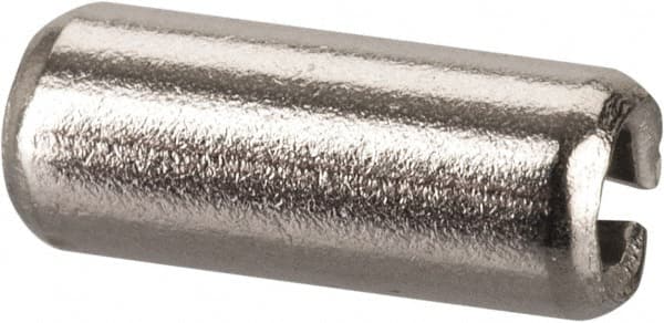 Value Collection - 3/32" Diam x 1/4" Long Slotted Spring Pin - Grade 18-8 Stainless Steel - Americas Industrial Supply