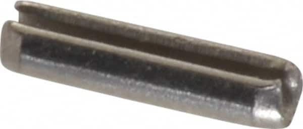 Value Collection - 3/32" Diam x 3/8" Long Slotted Spring Pin - Grade 18-8 Stainless Steel - Americas Industrial Supply
