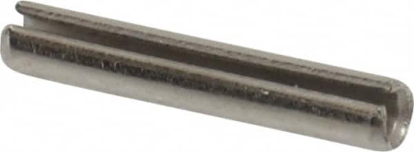 Value Collection - 3/32" Diam x 9/16" Long Slotted Spring Pin - Grade 18-8 Stainless Steel - Americas Industrial Supply