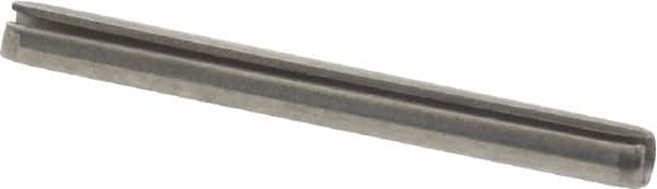 Value Collection - 3/32" Diam x 1" Long Slotted Spring Pin - Grade 18-8 Stainless Steel - Americas Industrial Supply