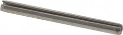 Value Collection - 3/32" Diam x 1" Long Slotted Spring Pin - Grade 18-8 Stainless Steel - Americas Industrial Supply
