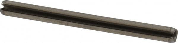 Value Collection - 3/32" Diam x 1-1/8" Long Slotted Spring Pin - Grade 18-8 Stainless Steel - Americas Industrial Supply
