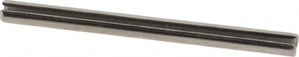 Value Collection - 3/32" Diam x 1-1/4" Long Slotted Spring Pin - Grade 18-8 Stainless Steel - Americas Industrial Supply