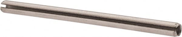 Value Collection - 3/32" Diam x 1-1/2" Long Slotted Spring Pin - Grade 18-8 Stainless Steel - Americas Industrial Supply