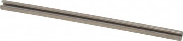 Value Collection - 3/32" Diam x 1-3/4" Long Slotted Spring Pin - Grade 18-8 Stainless Steel - Americas Industrial Supply