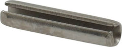 Value Collection - 1/8" Diam x 9/16" Long Slotted Spring Pin - Grade 18-8 Stainless Steel - Americas Industrial Supply