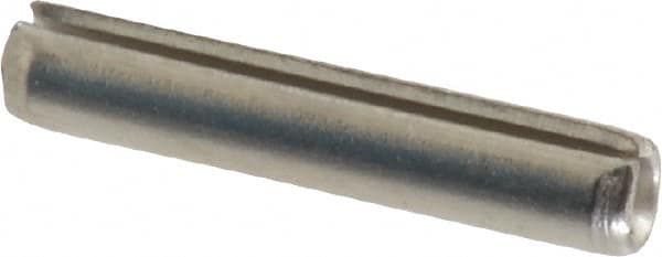 Value Collection - 1/8" Diam x 11/16" Long Slotted Spring Pin - Grade 18-8 Stainless Steel - Americas Industrial Supply