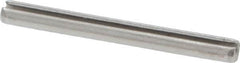 Value Collection - 1/8" Diam x 1-1/4" Long Slotted Spring Pin - Grade 18-8 Stainless Steel - Americas Industrial Supply