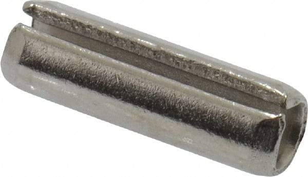 Value Collection - 5/32" Diam x 1/2" Long Slotted Spring Pin - Grade 18-8 Stainless Steel - Americas Industrial Supply