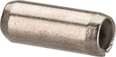 Value Collection - 3/16" Diam x 1/2" Long Slotted Spring Pin - Grade 18-8 Stainless Steel - Americas Industrial Supply