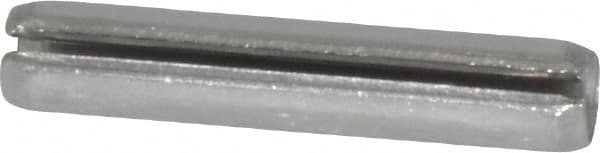 Value Collection - 3/16" Diam x 1" Long Slotted Spring Pin - Grade 18-8 Stainless Steel - Americas Industrial Supply