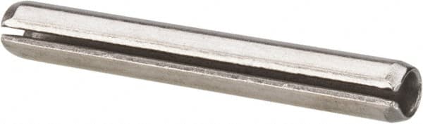 Value Collection - 3/16" Diam x 1-1/2" Long Slotted Spring Pin - Grade 18-8 Stainless Steel - Americas Industrial Supply