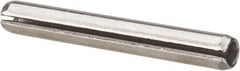 Value Collection - 3/16" Diam x 1-1/2" Long Slotted Spring Pin - Grade 18-8 Stainless Steel - Americas Industrial Supply