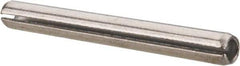 Value Collection - 3/16" Diam x 1-3/4" Long Slotted Spring Pin - Grade 18-8 Stainless Steel - Americas Industrial Supply
