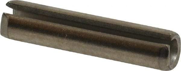 Value Collection - 7/32" Diam x 1" Long Slotted Spring Pin - Grade 18-8 Stainless Steel - Americas Industrial Supply