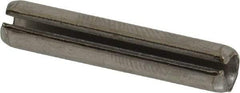Value Collection - 7/32" Diam x 1-1/8" Long Slotted Spring Pin - Grade 18-8 Stainless Steel - Americas Industrial Supply