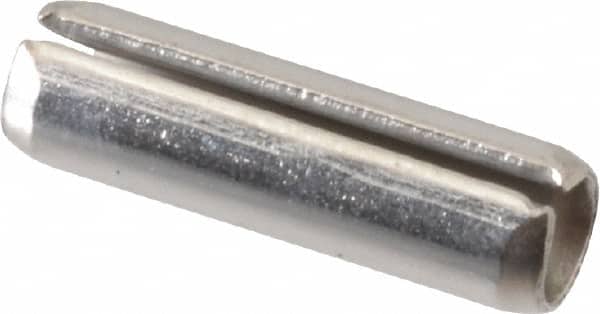 Value Collection - 1/4" Diam x 7/8" Long Slotted Spring Pin - Grade 18-8 Stainless Steel - Americas Industrial Supply