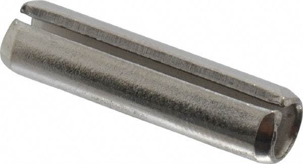 Value Collection - 1/4" Diam x 1" Long Slotted Spring Pin - Grade 18-8 Stainless Steel - Americas Industrial Supply