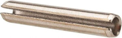 Value Collection - 1/4" Diam x 1-1/2" Long Slotted Spring Pin - Grade 18-8 Stainless Steel - Americas Industrial Supply
