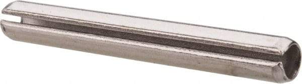 Value Collection - 1/4" Diam x 2" Long Slotted Spring Pin - Grade 18-8 Stainless Steel - Americas Industrial Supply