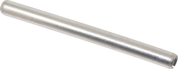 Value Collection - 1/4" Diam x 3" Long Slotted Spring Pin - Grade 18-8 Stainless Steel - Americas Industrial Supply