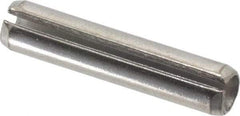 Value Collection - 5/16" Diam x 1-1/2" Long Slotted Spring Pin - Grade 18-8 Stainless Steel - Americas Industrial Supply