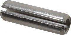 Value Collection - 3/8" Diam x 1-1/4" Long Slotted Spring Pin - Grade 18-8 Stainless Steel - Americas Industrial Supply