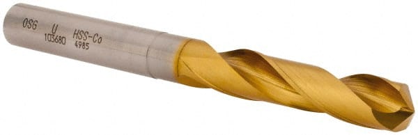 OSG - 0.368" 130° Spiral Flute Cobalt Screw Machine Drill Bit - Americas Industrial Supply