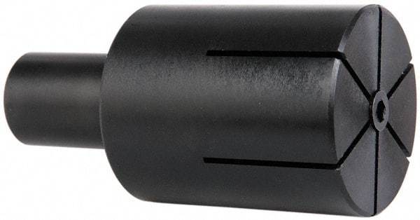 Interstate - 2" Face Diam x 4" OAL Expanding Lathe Arbor - 1" Shank Diam - Americas Industrial Supply