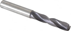 Kennametal - 9.10082mm 140° Spiral Flute Solid Carbide Screw Machine Drill Bit - Americas Industrial Supply