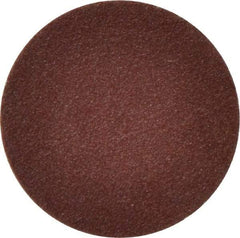 Merit Abrasives - 1-1/2" Disc Diam, 100 Grit, Aluminum Oxide Quick Change Disc - Type S Attaching System, Coated, Maroon, Fine Grade, 30,000 RPM - Americas Industrial Supply