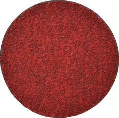 Merit Abrasives - 3" Disc Diam, 36 Grit, Ceramic Quick Change Disc - Type R Attaching System, Coated, Very Coarse Grade, 20,000 RPM - Americas Industrial Supply