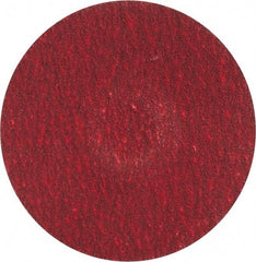 Merit Abrasives - 3" Disc Diam, 100 Grit, Ceramic Quick Change Disc - Type R Attaching System, Coated, Fine Grade, 20,000 RPM - Americas Industrial Supply