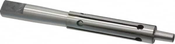 Interstate - 1/2 to 9/16" Grip, Expanding Lathe Mandrel - 1/2" Shank Diam, 2-1/2" Sleeve Length, 5" Arbor Length - Americas Industrial Supply