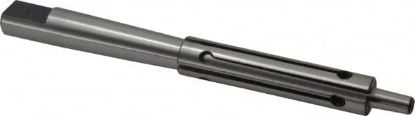 Interstate - 9/16 to 21/32" Grip, Expanding Lathe Mandrel - 19/32" Shank Diam, 2-3/4" Sleeve Length, 6" Arbor Length - Americas Industrial Supply