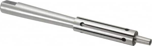 Interstate - 21/32 to 3/4" Grip, Expanding Lathe Mandrel - 21/32" Shank Diam, 2-3/4" Sleeve Length, 6" Arbor Length - Americas Industrial Supply