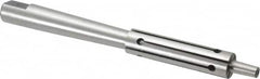 Interstate - 21/32 to 3/4" Grip, Expanding Lathe Mandrel - 21/32" Shank Diam, 2-3/4" Sleeve Length, 6" Arbor Length - Americas Industrial Supply