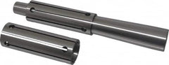 Interstate - 1-1/4 to 1-1/2" Grip, Expanding Lathe Mandrel - 1-1/4" Shank Diam, 4" Sleeve Length, 9" Arbor Length - Americas Industrial Supply