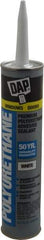 DAP - 10.1 oz Cartridge White Polyurethane Joint Sealant - -40 to 185°F Operating Temp, 10 min Tack Free Dry Time - Americas Industrial Supply