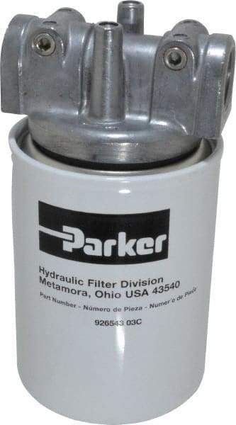 Parker - 3/4 NPTF, 3 Micron, Filter Assembly - Cellulose - Americas Industrial Supply