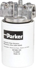 Parker - 3/4 NPTF, 10 Micron, Filter Assembly - Cellulose - Americas Industrial Supply