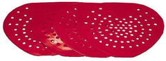 NuTrend Disposables - Vinyl Urinal Screen - Red, Cherry Scented - Americas Industrial Supply