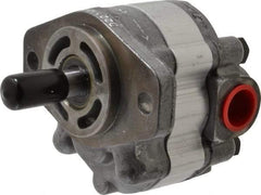 Parker - 4.1 GPM, 7/8-14 UNF-2B SAE Inlet Size, 2,500 RPM, 1/2" Shaft Diam, SAE AA Mount, Hydraulic Gear Pump - 4.07 GPM at 1,800 RPM, 8.14 GPM at 3,600 RPM, 2,500 psi Max Working Pressure, 7/8-14 SAE Port Size - Americas Industrial Supply