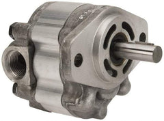 Parker - 5 GPM, 7/8-14 UNF-2B SAE Inlet Size, 2,000 RPM, 1/2" Shaft Diam, SAE AA Mount, Hydraulic Gear Pump - 4.99 GPM at 1,800 RPM, 9.99 GPM at 3,600 RPM, 2,000 psi Max Working Pressure, 7/8-14 SAE Port Size - Americas Industrial Supply