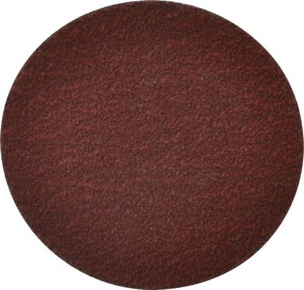 Norton - 2" Disc Diam, 120 Grit, Ceramic Alumina Quick Change Disc - Type R Attaching System, Coated, Red, Fine Grade, 25,000 RPM, R983 Series - Americas Industrial Supply