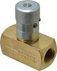 Parker - 15 GPM 1/2 Inlet Brass Hydraulic Control Valve - 1/2-14 Thread - Americas Industrial Supply