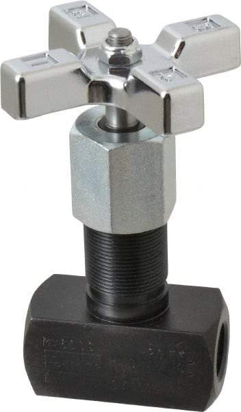 Parker - 15 GPM 1/2 Inlet Steel Hydraulic Control Valve - 1/2-14 Thread - Americas Industrial Supply