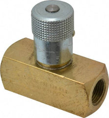 Parker - 8 GPM 3/8 Inlet Brass Hydraulic Control Valve - 3/8-18 Thread - Americas Industrial Supply